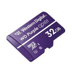 WESTERN DIGITAL - Memoria microSD 32GB cámaras seguridad 247