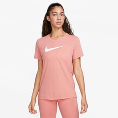 NIKE - Camiseta Mujer Dri Fit Swoosh