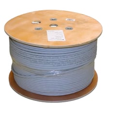 VCP - Cable S/ftp Cat 6a 100% Cobre Uso Interior Gris X 305m