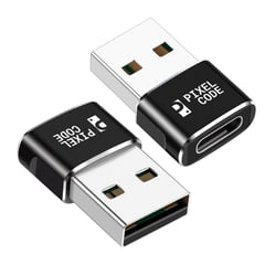 GENERICO - Adaptador Convertidor Usb C Hembra A Usb A Alta Velocidad