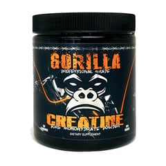 GORILLA - Creatina Pura Monohidrato 300g 60 servicios