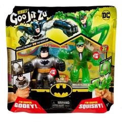 HEROES OF GOO JIT ZU - Goo Jit Zu Dc Héroes Versus X 2 Batman Vs. Riddler