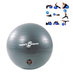 SPORT FITNESS - Balon Yoga 75 Cm Pilates Gym Ball Abdominal Tonifica