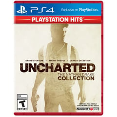GENERICO - Uncharted Collection Ps4 Juego Playstation 4