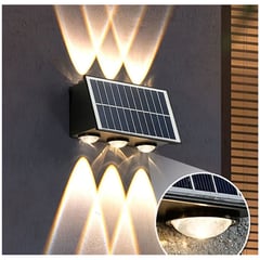 ONE PIXEL - Lampara Solar Led Exterior Pared 6 Luces Led