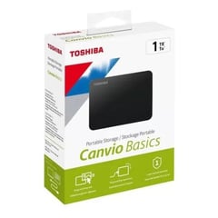 TOSHIBA - DISCO DURO EXTERNO CANVIO BASICS HDD 1TB