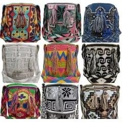 JKASSEM - Mochilas Wayuu Originales en varios diseños Bolsos Tejidas A Mano