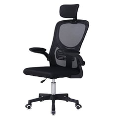 GENERICO - Silla Oficina Ergonómica Con Apoyo Lumbar Brazos Ajustables