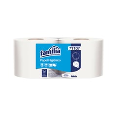 FAMILIA INSTITUCIONAL - Papel Higiénico Jumbo Blanco Familia 400 Mt