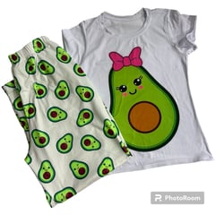 GENERICO - Pijama Niña Piel de Durazno Aguacate