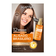 KATIVA - Kit Alisado Premium Brasileño