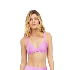 KIBYS - VESTIDO DE BAÑO BIKINI TOP ROSADO 90026