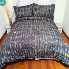 WONDER HOME - Cubrelecho edredón estampado cama King