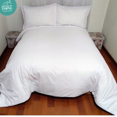 WONDER HOME - Cubrelecho edredón blanco cama Sencilla