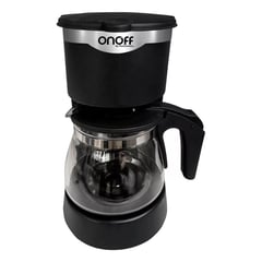 PLUS SOLUTIONS - Cafetera con Jarra de Vidrio de 650ml OnOff