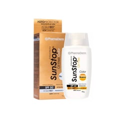 PHARMADERM - Protector Solar Sunstop Oil Free Color 55g