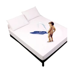 ELEGANT - Protector Colchón Impermeable Tela Antifluido Cama Sencilla 1 metro