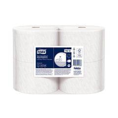 TORK - Jumbo SmartOne Hoja Doble Precortado Blanco 200mt