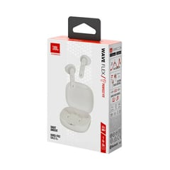 JBL - AUDIFONOS INALAMBRICOS WAVE FLEX BLANCO 32H BATERÍA