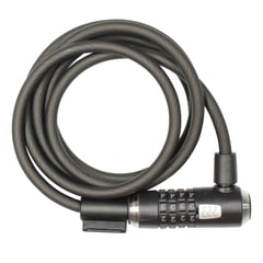 KRYPTONITE - Guaya de Seguridad Para Bicicleta O Moto 1230 Combo Cable