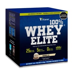 VITANAS - 100% Whey Elite 10 Libras - Proteina Limpia