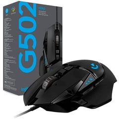 LOGITECH - Mouse Gamer G502 Hero Rgb