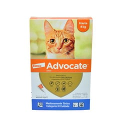 BOEHRINGER INGELHEIM - Antiparasitario Advocate Gatos 04Ml Tripack 3 pipetas