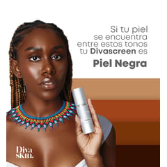 DIVASKIN - Protector Solar Divascreen By Aida Victoria Piel Negra