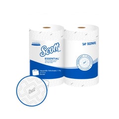 SCOTT - Essential Toalla De Manos En Rollo Blanca 177Mt