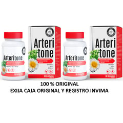 GENERICO - 2 ARTERITONE - NORMALIZA LA PRESION ARTERIAL