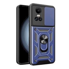 GENERICO - Funda Estuche Case Slider Compatible Con Oppo Reno 10 5G Azul