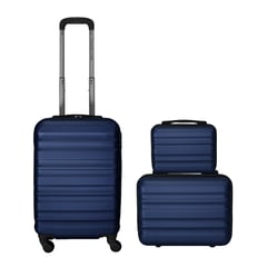 SKYTRAVEL - Set De 3 Maletas Viaje Rigidas ABS Candado Neceser