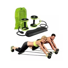 REVOFLEX - Xtreme Rueda Abdominales + Bolso+guia De Ejercicios