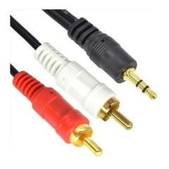 GENERICO - Cable De Audio 2 X 1 Full Sonido 5 Metros Oss3605