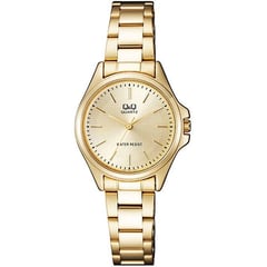 Q&Q - Reloj Para Mujer Qa07j010y Qa07j010y Dorado + Estuche