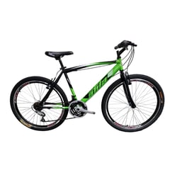 ATILA - Bicicleta MTB Rin 26 Doble pared 18 cambios Verde