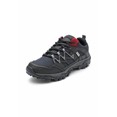 TELLENZI - Zapato Hombre Outdoor Negro-Rojo 2309