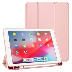 GENERICO - Forro Estuche Smart Case Para iPad 10.2 9 Gen Con Espacio De Lapiz