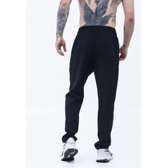 BELIFE - Jogger deportivo negro pretina elastica para hombre