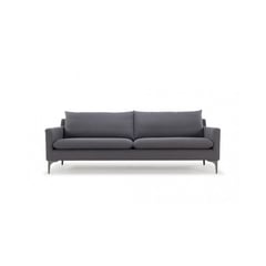 SOFA MARKET - Sofa Kona 2 Puestos Gris Oscuro