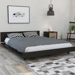 MUEBLES ONLINE - Cama 160 Kaia Wengue