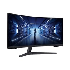 SAMSUNG - Monitor Curvo 34 Pulgadas gamer QHD 3440 x 1440 165Hzs