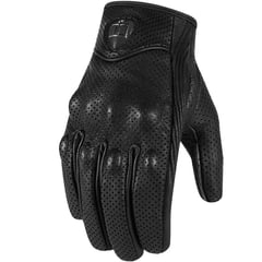 GENERICO - Guantes Icon Pursuit Cuero Perforado