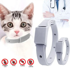 GENERICO - Collar anti pulgas y garrapatas para gatos pequeños