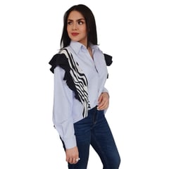 MORAMI - Camisa rayas para mujer