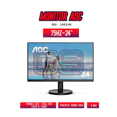 AOC - MONITOR 24 24B3HM 75HZ FHD 4MS HDMI-VGA PANEL VA