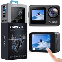 AKASO - Camara Deportiva Sumergible 4k Brave 7 LT