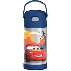THERMOS - Termo Pitillo Infantil Acero Inoxidable Cars 12 Onz