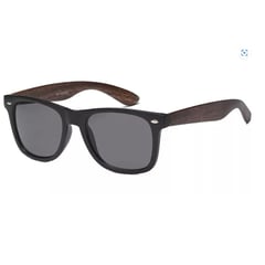 GENERICO - Lentes De Sol Unisex Retro Años 80 Patas Tipo Madera Filt Uv