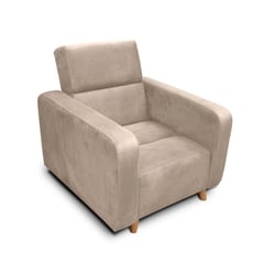 MUEBLES ONLINE - Silla Clic Clac Úngaro tela camel